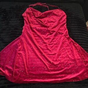 Sparkling Red Dress